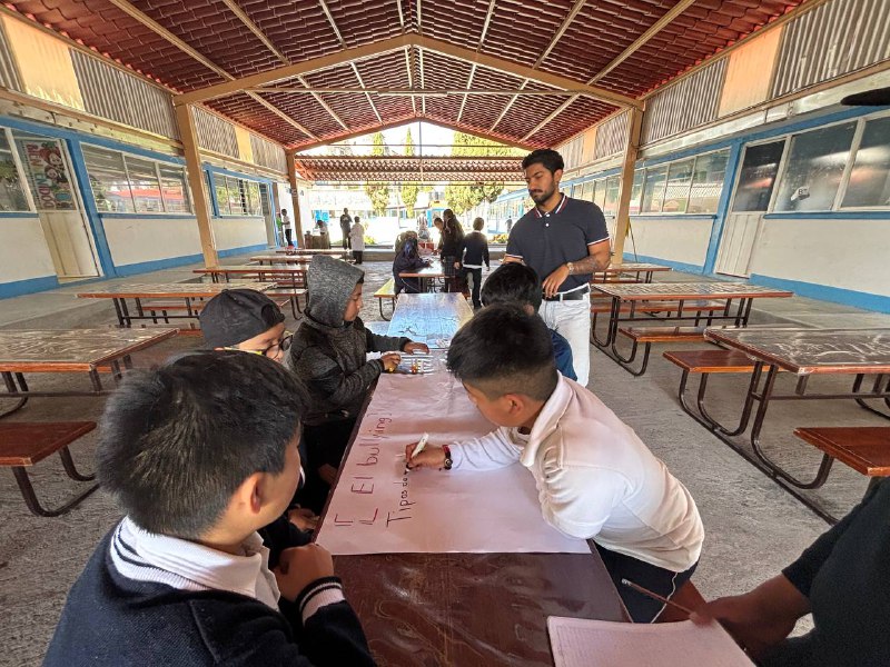 EspiralAC's tweet image. En el marco del Programa Nacional de Impulso a la Participación Política de las Mujeres a través de Organizaciones de la Sociedad Civil, realizamos talleres con niñas y niños  abordando temas como  el bullying, con el objetivo de prevenirlo y reducir la violencia.