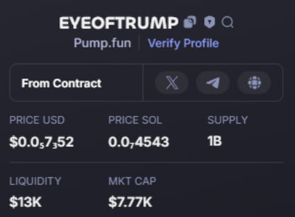 EltonJohn8968's tweet photo. Done: 614  $EYEOFTRUMP    #EYEOFTRUMP
7K-4M3
CA:2pAMqtFqmwJaVD6jiCpAV2hfuNhPPgh1F9pLsu2Cbgtm
TG:https://t.co/DikbXEcQCb https://t.co/arKVC3fhYa
