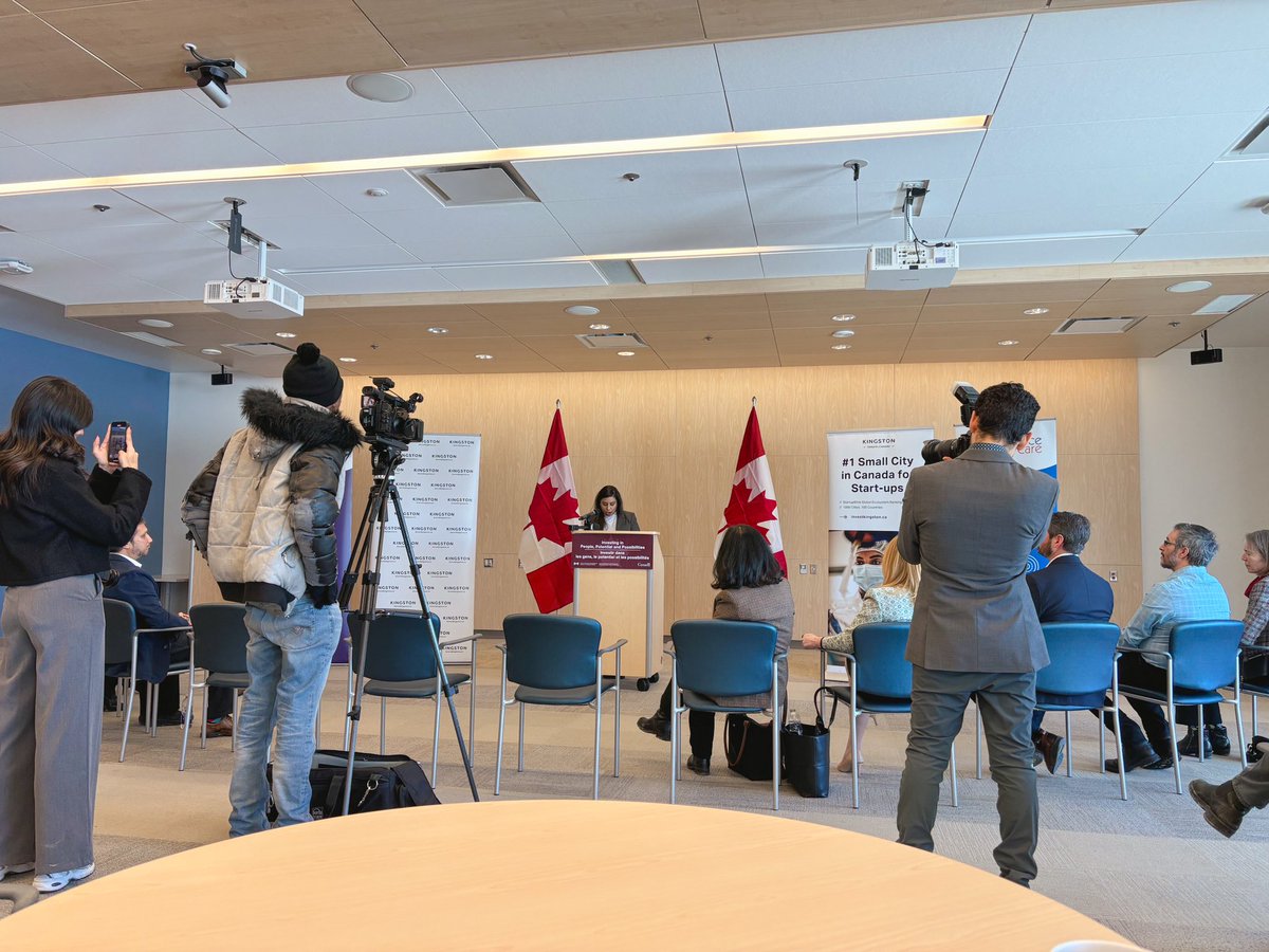 manningoliviaj's tweet photo. Excitement @providence_care today with a multi-million dollar funding announcement from the Federal Government to support expansion of life sciences work- including a wet lab at PCH. It certainly is an exciting place to be continuing my research career. Innovation all around! https://t.co/0ICicgiS6o