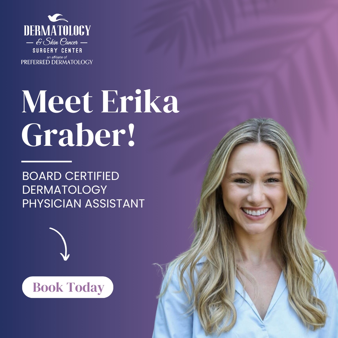 RejuvedermMD's tweet photo. Meet Erika Graber! Erika is a certified Dermatology Physician Assistant who graduated at the top of her class from UNT Health Science Center in Fort Worth. She enjoys helping people feel confident in their skin and she even diagnoses and excises skin cancers.

#MeetTheTeam #DSCSC https://t.co/Yl5zSPaNFC