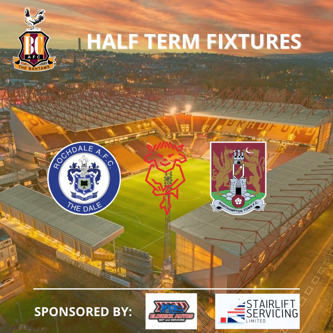 Stephen Rushforth (@s_rushforth94) on Twitter photo Thank you to everyone at <a href="/RAFCCommunity/">Rochdale AFC Community Trust</a>, <a href="/LCityFoundation/">Lincoln City Foundation πΊπ¦</a> & <a href="/NTFC_FEP/">Northampton Town FEP</a> for todayβs friendly fixtures π€
Massively beneficial to our current students & next years students playing in their first games for the programme.
#BCAFC | <a href="/bcafc_cf/">Bradford City FC Community Foundation</a> Thank you to everyone at <a href="/RAFCCommunity/">Rochdale AFC Community Trust</a>, <a href="/LCityFoundation/">Lincoln City Foundation πΊπ¦</a> & <a href="/NTFC_FEP/">Northampton Town FEP</a> for todayβs friendly fixtures π€
Massively beneficial to our current students & next years students playing in their first games for the programme.
#BCAFC | <a href="/bcafc_cf/">Bradford City FC Community Foundation</a>