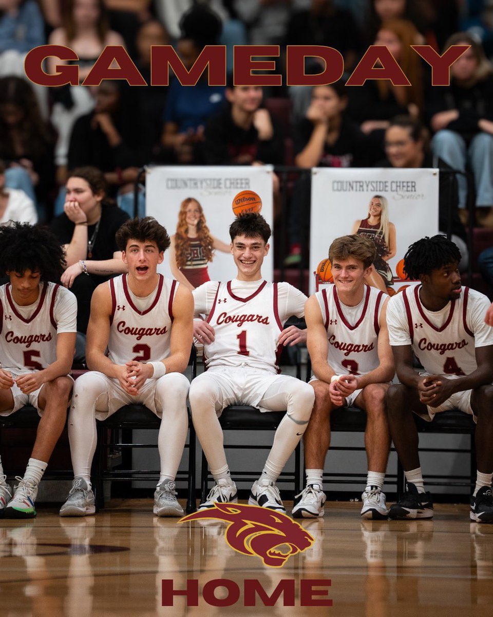Countryside HS boys compete for their first regional championship in 35 years Thursday night at 7:00. A big reason for their success is their 3 senior guards. Bryce Meier, Carter Padags and Corey Perlin. These 3 have played together since their freshman year and it shows!!!