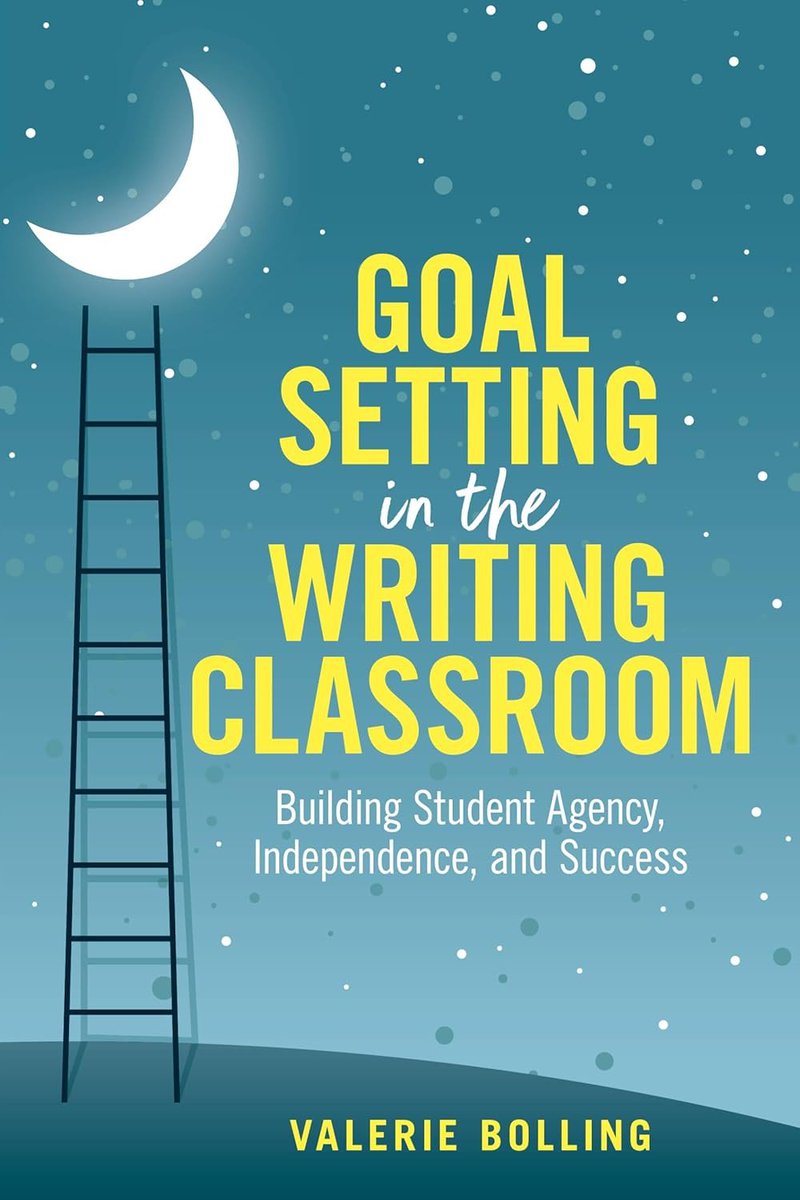 John Schu (@mrschureads) on Twitter photo Cover Reveal: Goal Setting in the Writing Classroom: Building Student Agency, Independence, and Success by <a href="/valerie_bolling/">Valerie Bolling</a> mrschureads.blogspot.com/2025/02/goal-s… Design Credit: Nigel Turner | <a href="/stenhousepub/">Stenhouse Publishers</a> Cover Reveal: Goal Setting in the Writing Classroom: Building Student Agency, Independence, and Success by <a href="/valerie_bolling/">Valerie Bolling</a> mrschureads.blogspot.com/2025/02/goal-s… Design Credit: Nigel Turner | <a href="/stenhousepub/">Stenhouse Publishers</a>