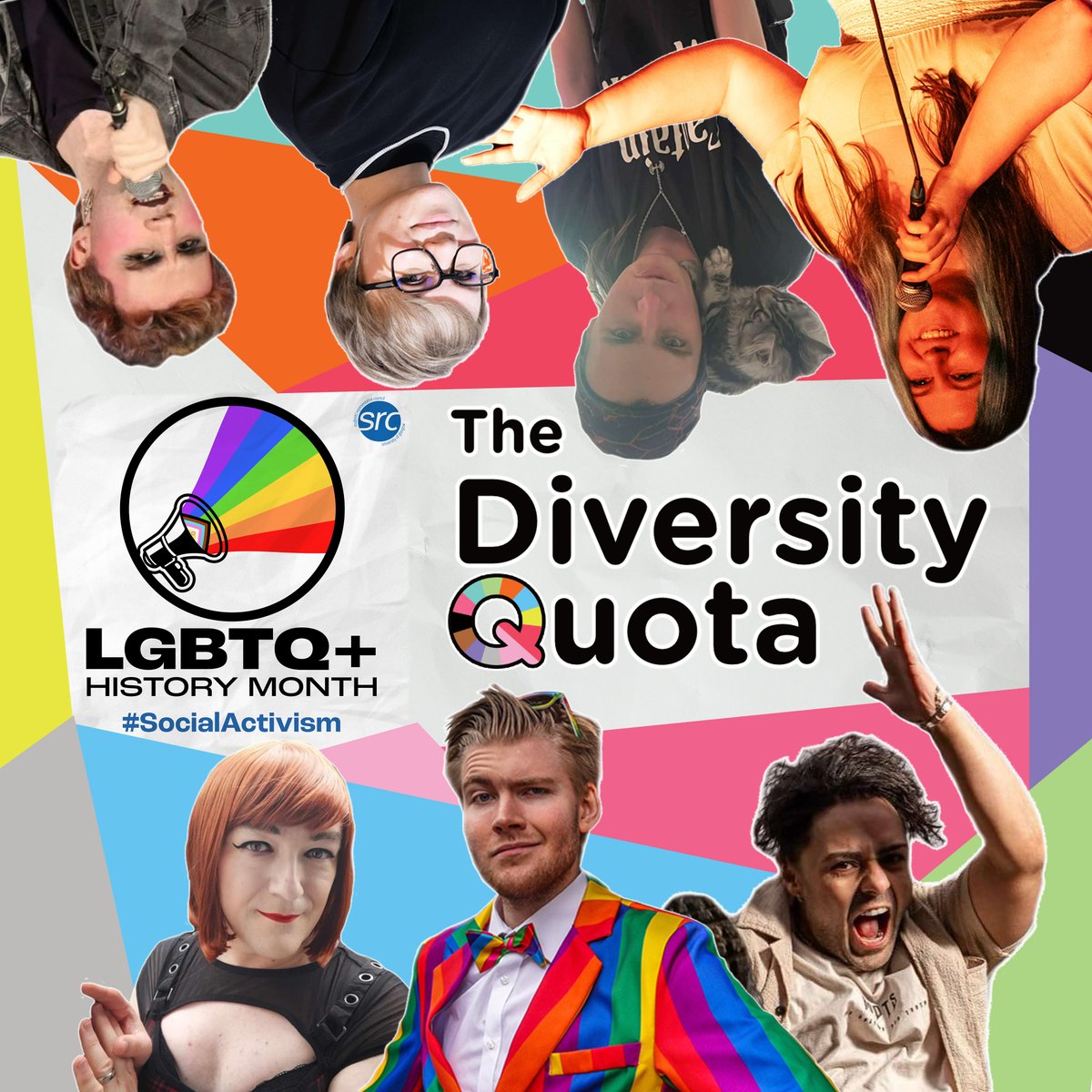 The Diversity Quota (@thediversityqu1) on Twitter photo ⏰ Don't forget to reserve your seat for The Diversity Quota LGBTQ+ History Month special on Wed 26 Feb, 7pm at <a href="/TheGilchristPG/">The Gilchrist Postgraduate Club</a> 🎭
Join us for an incredible inclusive evening of fabulous FREE comedy with a fully queer, fully fantastic line-up 🎙️
RSVP🔗 eventbrite.co.uk/e/122804719521… ⏰ Don't forget to reserve your seat for The Diversity Quota LGBTQ+ History Month special on Wed 26 Feb, 7pm at <a href="/TheGilchristPG/">The Gilchrist Postgraduate Club</a> 🎭
Join us for an incredible inclusive evening of fabulous FREE comedy with a fully queer, fully fantastic line-up 🎙️
RSVP🔗 eventbrite.co.uk/e/122804719521…