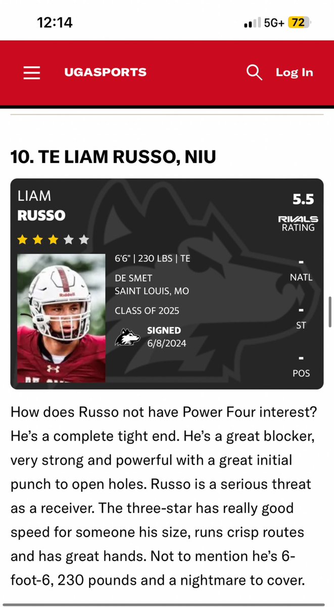 Liam Russo tweet media