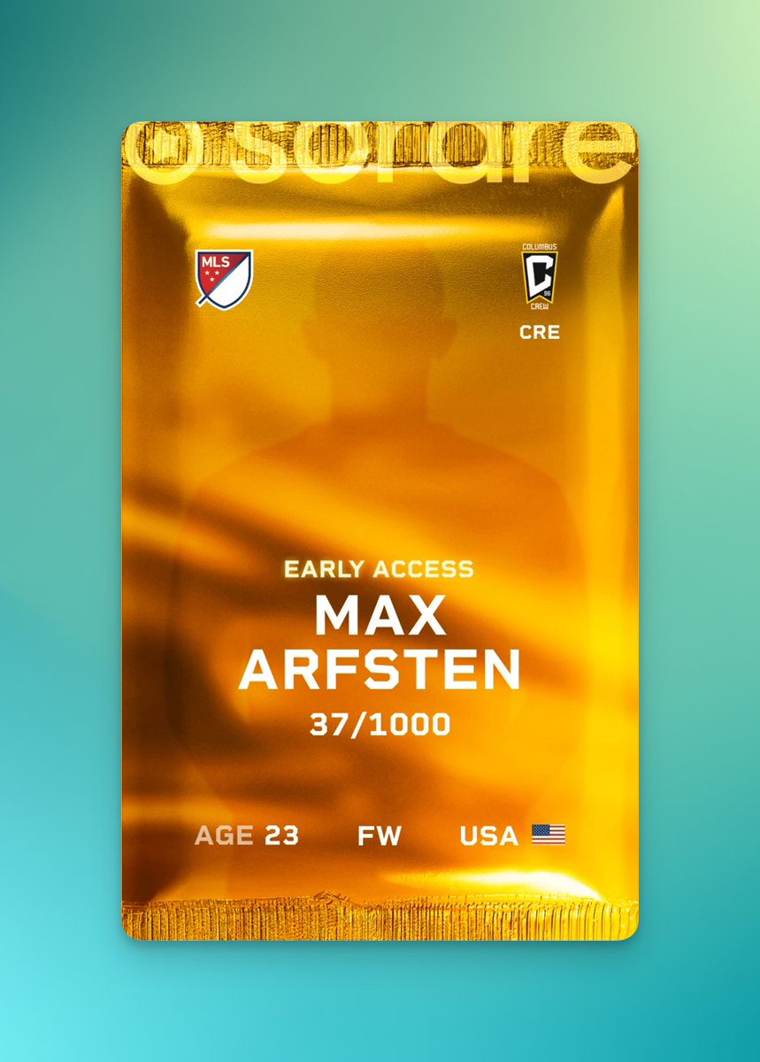 HarryTradesYT's tweet image. Giving away this 2025 Max Arfsten card!

How To Enter:

1. Retweet this 👉x.com/HarryTradesYT/…
2. Comment your Sorare gallery name below!

Winner drawn tomorrow!