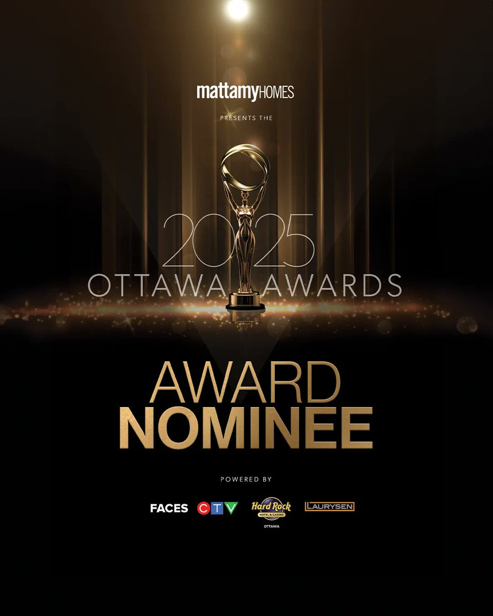 We are truly honoured to be nominated for the Ottawa Awards 2025! 👏 

A heartfelt thank you to our incredible colleagues, clients, friends, and community members who recognise and appreciate our work. 🙏

⏱️ Voting is open from Feb 14th to March 14th.
🔗 facesmag.ca/awards/#//
