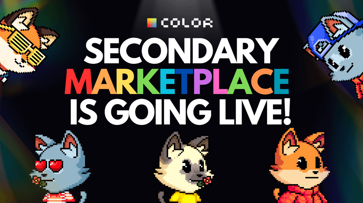 color_mp's tweet photo. 🚨 COLOR'S CAT SECONDARY MARKETPLACE IS LIVE ON COLOR NOW

https://t.co/gLHbWrcCHb https://t.co/jlLuI83v1Y