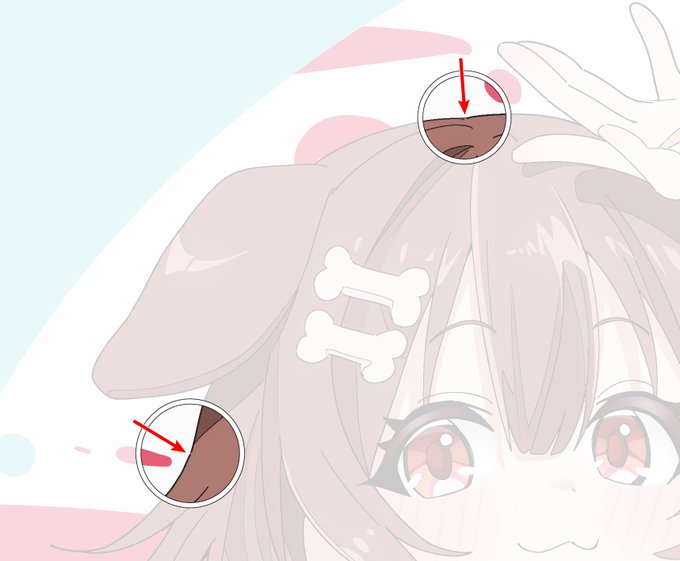 特に顕著なのが、このころさんの絵の服(画像3枚目)の部分で、黄色く尖ってはみ出した塗りを囲うように黒い細い線が描かれている
何かのフィルターやブラシツールの特性なのかなとも思ったんだけれど、用途や仕組みを考えてもなんでこんな線が生成されるのか、その必要性やプロセスがよく分からん… 