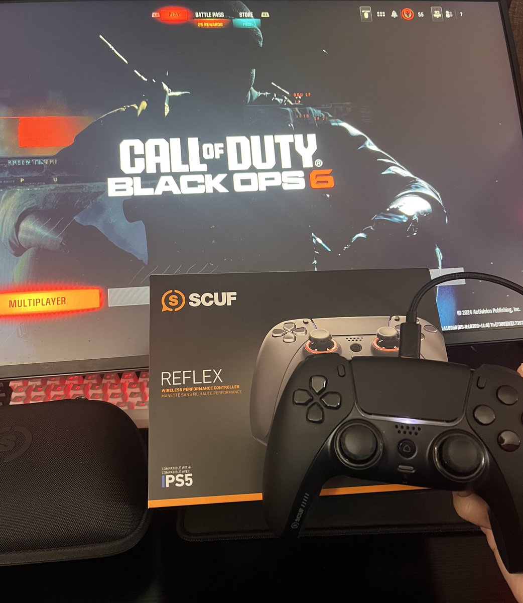 Big thank you to <a href="/ScufGaming/">SCUF</a> and <a href="/OMiTBrooklyn/">OMiT Brooklyn</a> for sending me a new Scuf Reflex

If you are interested in one of your own make sure to use code “OMiT” at checkout 🗽

Scuf.co/OMiT