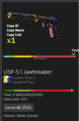 Vancho666_CS's tweet photo. 🚨GIVEAWAY🚨

USP | JAWBREAKER 

Like
Follow
RT quoted post

Winner drawn in 3 days. https://t.co/O5qYzeH7Iv