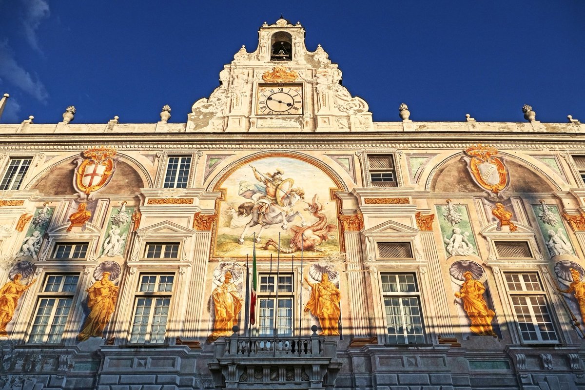 #Italy #Genoa 
Palazzo San Giorgio 
#travelphotography #cityandarchitecture #march2021 
📷#PanasonicLumix 
Good Evening Friends ✨️🌙