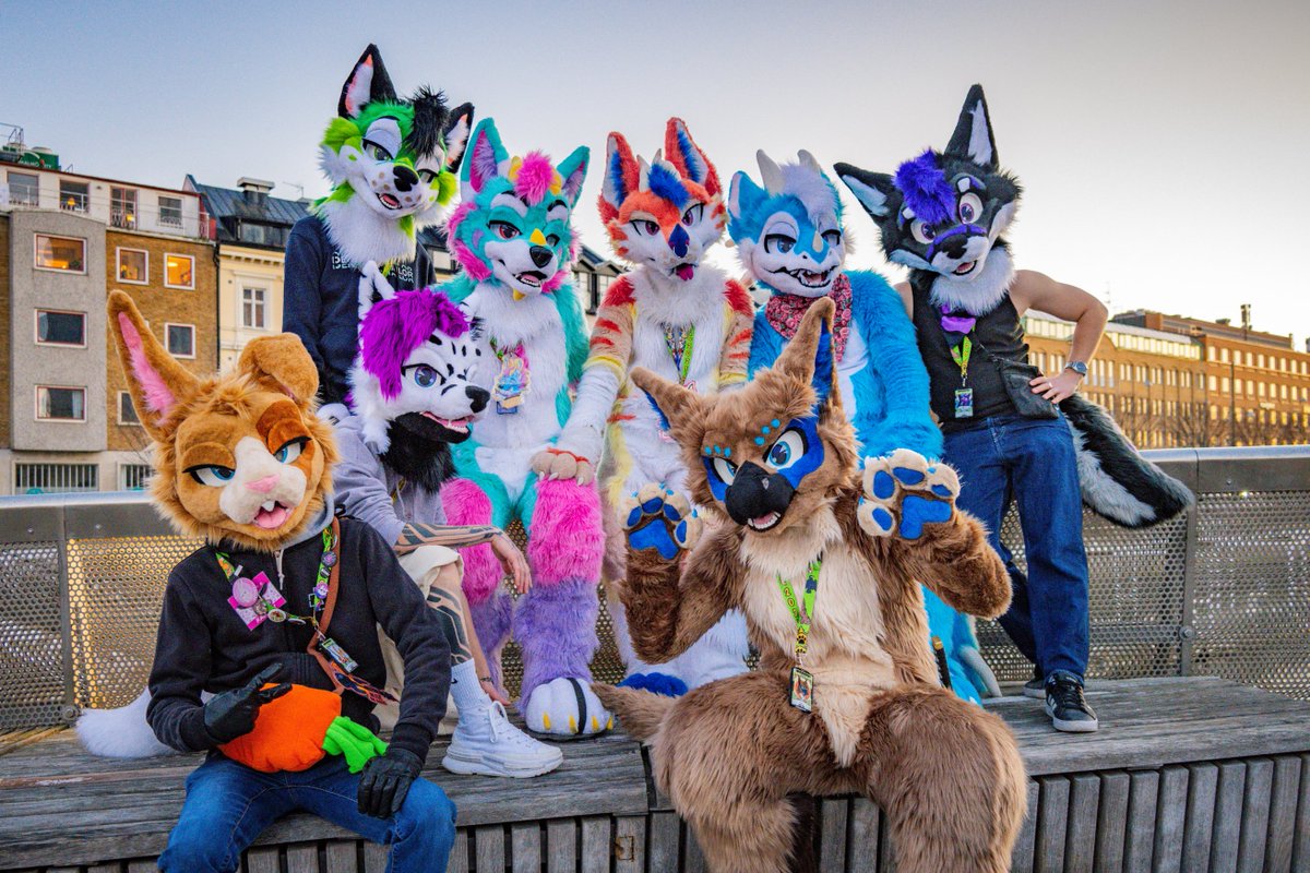 HybridLFursuits's tweet image. Lab Animals at #NFC2025 !!