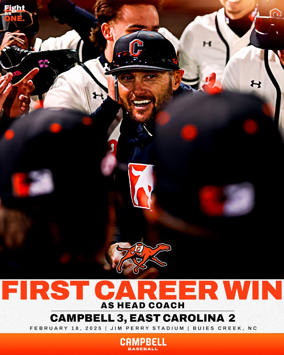 GoCamelsBSB's tweet photo. One we'll remember forever 🟠⚫️

Congratulations to Coach Chris Marx on his first career win!

#RollHumps 🐪⚾️ https://t.co/4ii2tI1FTT