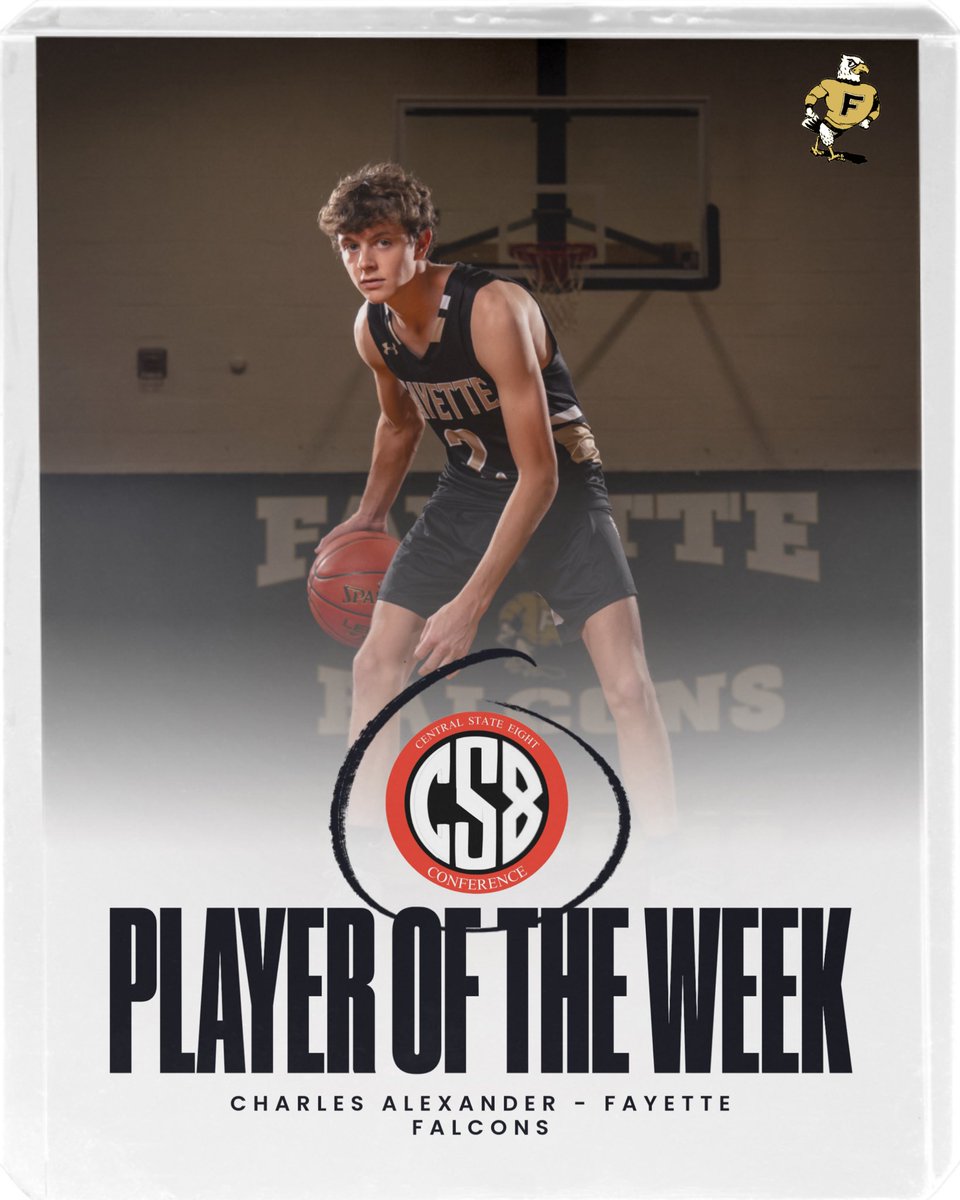 Congratulations to Linn’s Carley Brandt &amp; Fayette’s Charles Alexander who were named Central State 8 Players of the Week for January 27th-February 1st!!! #CS8 <a href="/R_VilleStudents/">RHS Student Body</a> <a href="/ColeRV1/">Cole County R-V School</a> <a href="/FayetteFalcons/">Fayette High School</a> <a href="/ActivitiesNbhs/">NBHS Activities</a> <a href="/AthleticsSCHS/">SC Athletics</a> @HarrisburgAth <a href="/Linn_Athletics/">Linn Athletic Department</a> <a href="/THSActivities1/">Tipton MS/HS</a>