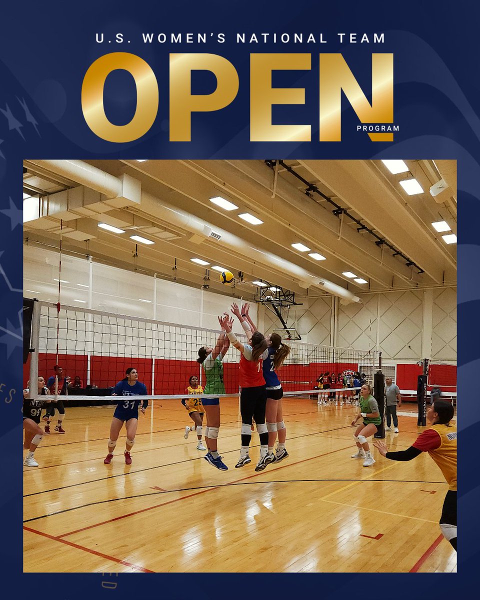 More than 160 collegiate athletes will be at the U.S. Olympic and Paralympic Training Center in Colorado Springs this week for the U.S. Women's National Team Open Program! #WNTOP

More details | go.usav.org/21925wntop
