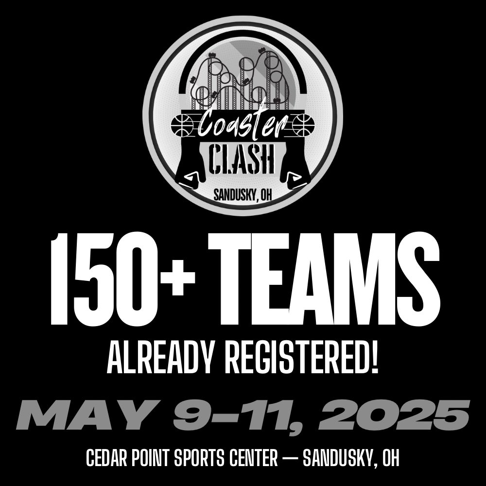 ‼️ 150+ already locked in for 2025!

🎢 The LARGEST and most COMPETITIVE AAU event in Northern Ohio is back again at <a href="/CPSportsCenter/">Cedar Point Sports Center</a> in Sandusky, OH.

📝 REGISTER TODAY TO SAVE YOUR SPOT!
tnbaohio.leagueapps.com/tournaments/43…