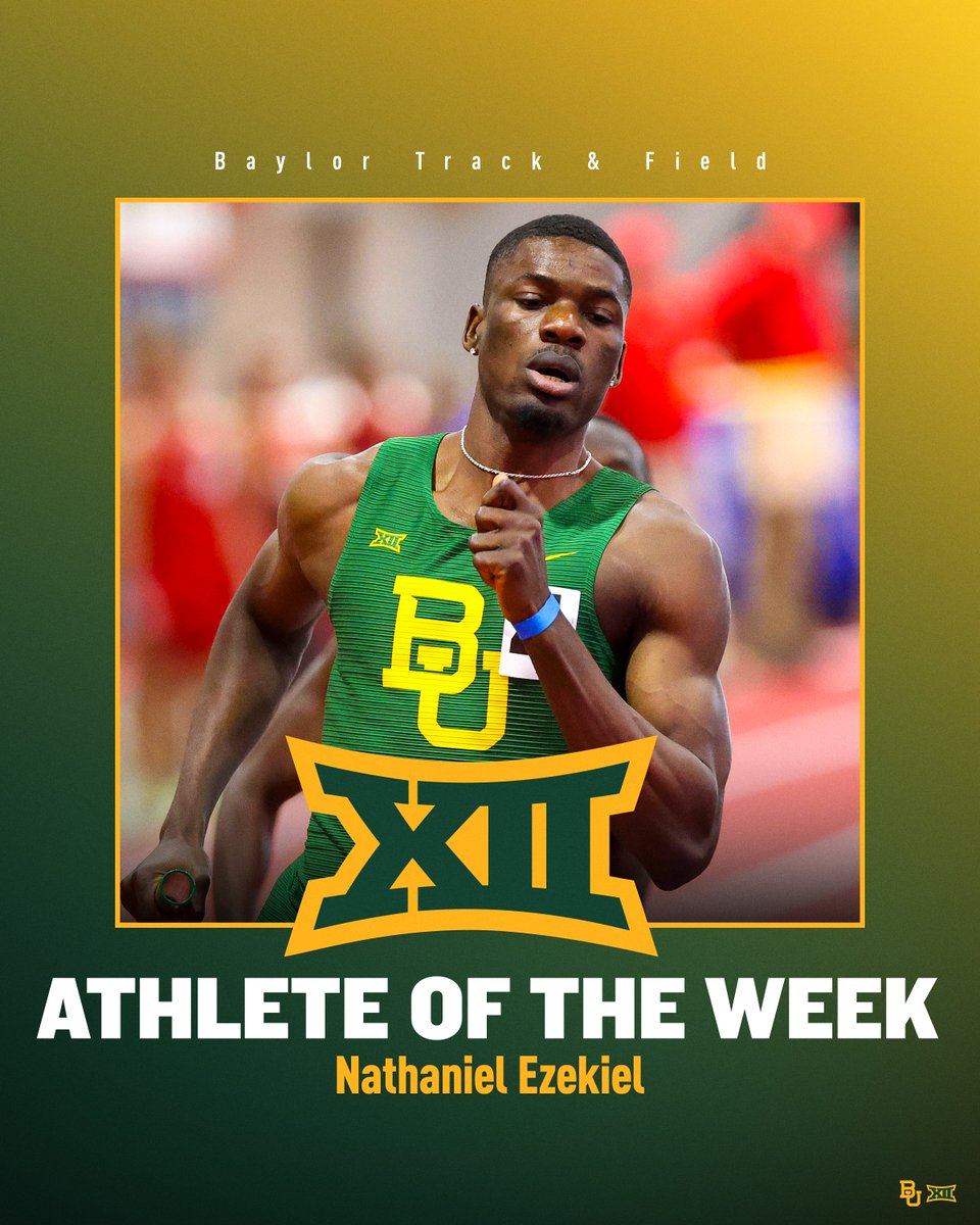 BaylorTrack's tweet image. ✅ Baylor Record
✅ African Record
✅ NCAA Lead
✅ 2nd Fastest Time in the World This Year
✅ 𝐁𝐢𝐠 𝟏𝟐 𝐀𝐭𝐡𝐥𝐞𝐭𝐞 𝐨𝐟 𝐭𝐡𝐞 𝐖𝐞𝐞𝐤

📰 | baylorbea.rs/3CYqLBu

#SicEm 🐻
