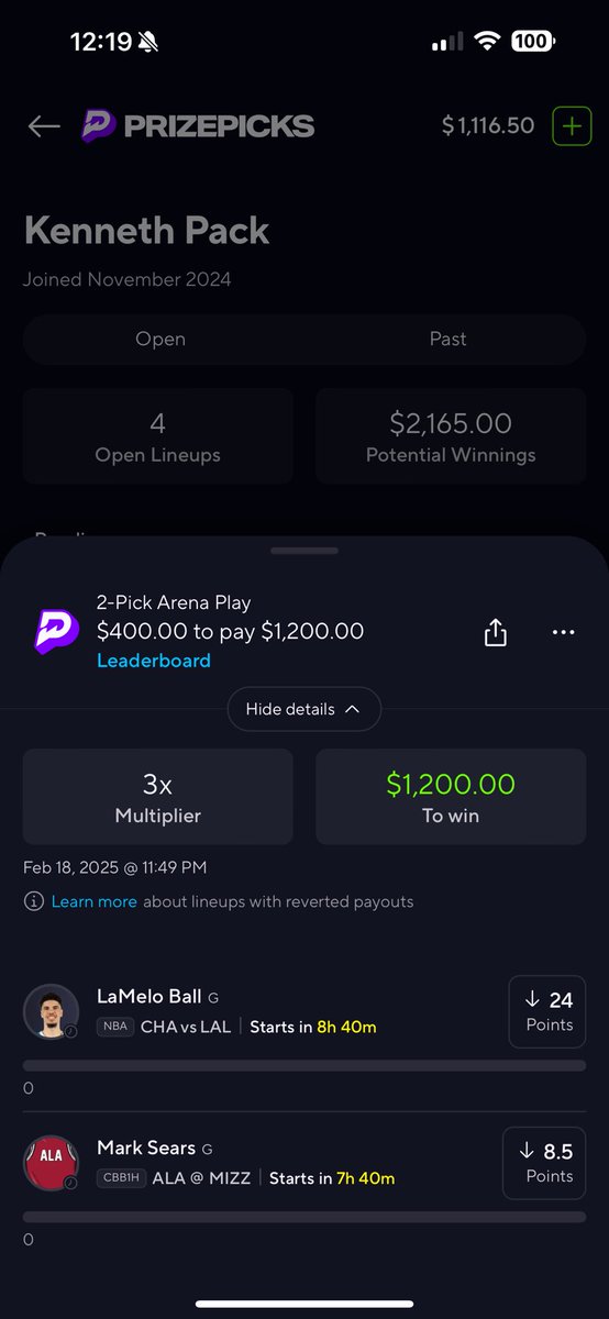 PACKSPICKS (@packpickss) on Twitter photo This is my biggest bet for the day 🔥 if you like my post & are following you can enter in to win $50 if this slaps!!!! 💪💪 <a href="/PrizePicks/">PrizePicks</a> #like #follow #win #competition This is my biggest bet for the day 🔥 if you like my post & are following you can enter in to win $50 if this slaps!!!! 💪💪 <a href="/PrizePicks/">PrizePicks</a> #like #follow #win #competition