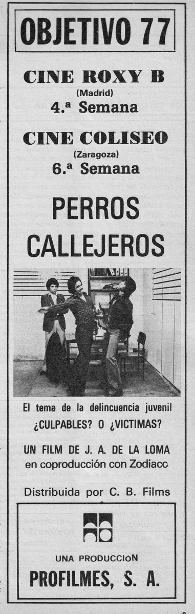 A casi cincuenta años de su estreno, ya es hora de que conozcas todo sobre "Perros callejeros". appleheadteam.com/producto/perro…