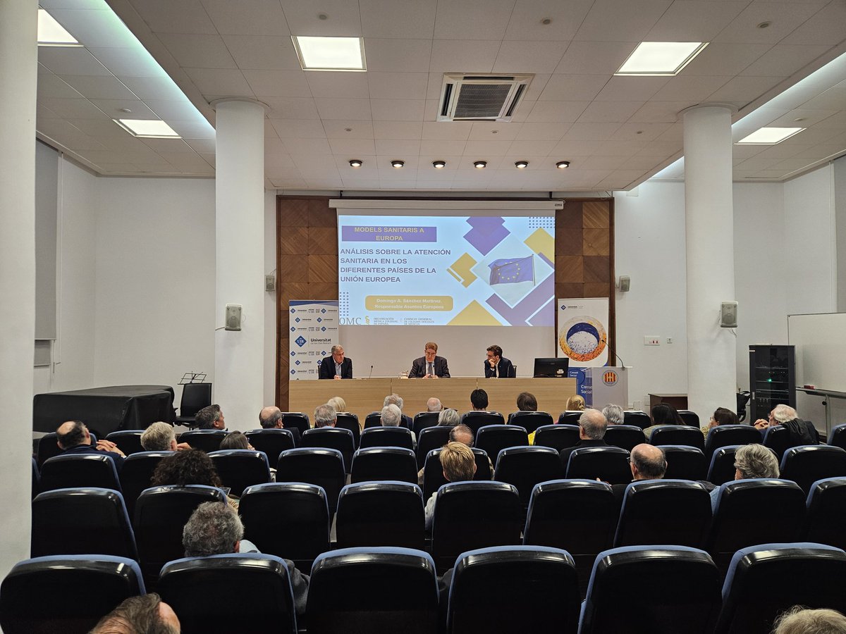 Els principals models de salut de la Unión Europea protagonitzen la intervenció de Domingo Sánchez. Una interessant reflexió sobre el present i el futur de la gestió sanitària en l'àmbit europeu.
#movimenteuropeu
#ConsellSocialUIB #salut #europa  #salutpública