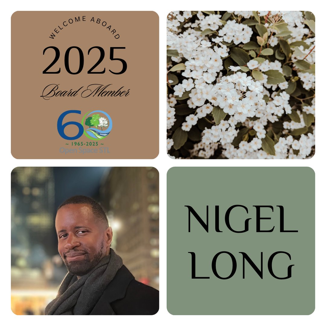 We would like to extend a big welcome to one of our newest Board Members, Nigel Long.

Nigel works for the Metropolitan St. Louis Sewer District as an Environmental Specialist of the Stormwater Unit in the Division of Environmental Compliance

#welcome