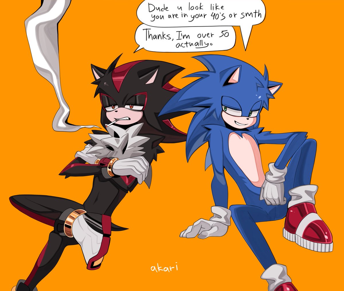_gloww_'s tweet image. shadow shadow shadow

#SonicTheHedgehog 
#ShadowTheHedegehog 
#sonadow