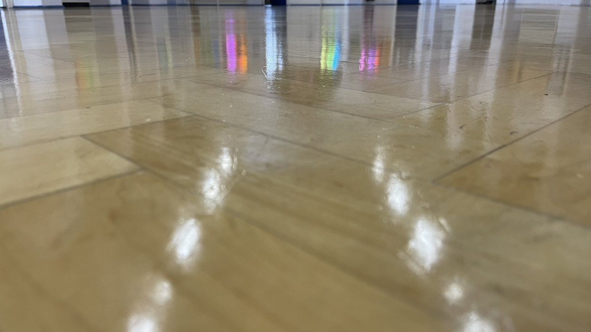 CarlDyson123's tweet image. This has been on my mind for 3 years. A deep clean, and polish of the hall floor. am A very laborious process. But I think it looks amazingly good! Don’t you? #cleaning #Maintenance #premises #schools #education #leicester @HazelSchool @leicslive