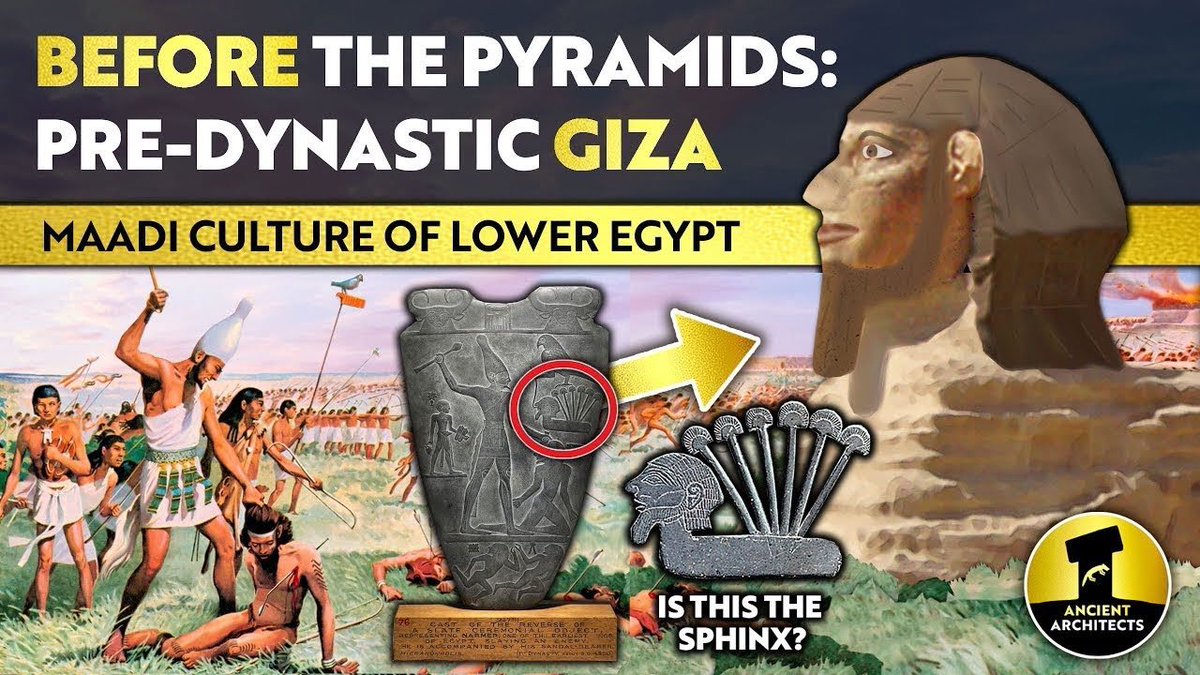 **VIDEO** Giza Before the Pyramids: The Pre-Dynastic Maadi Culture of the North. Watch now and please subscribe: youtu.be/ZZnf1gA28O4