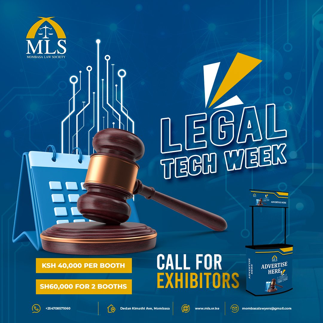 _munyaofelix's tweet image. Designs for the Mombasa Law Society Legal Tech Week 2025 
#Legal #techweek