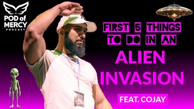 PodOfMercy's tweet image. Episode 60 is here!

Find ‘First 5 Things To Do In An Alien Invasion (feat. CoJay)’ on your fave platform:

Watch on YouTube: youtu.be/JJ-32gth874

Apple Podcasts: podcasts.apple.com/gb/podcast/pod…

Spotify:  open.spotify.com/episode/3xvxvK…

SoundCloud: on.soundcloud.com/kzVswfxLYbAsac…
