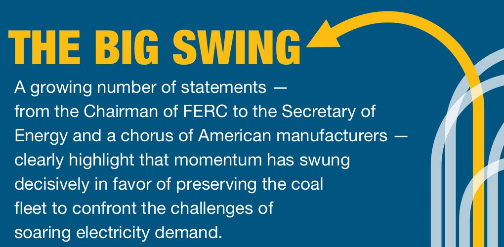 countoncoal's tweet photo. Manufacturers Join the Chorus: Keep the Coal Fleet Open -- the latest Count on Coal blog: https://t.co/i1B6XZ7vGB #coal #countoncoal #electricitydemand https://t.co/LCASrCnHsr