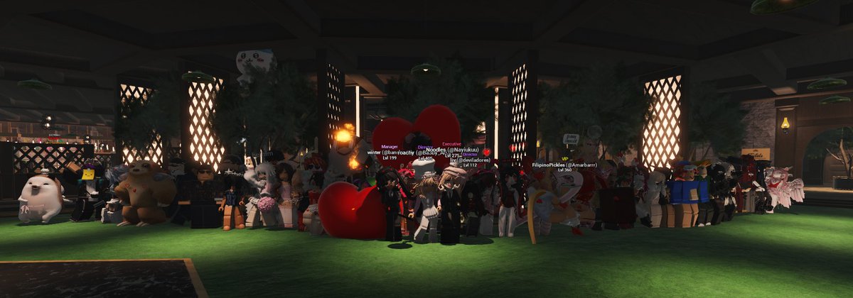 EvergreenRBLX_'s tweet image. To wrap up our recent Valentines Day weekend, the Events Department has hosted their “Love On Tap” Extravaganza! 💝 We know our participants had a lovely time. 💌🌹

#ROBLOX #RobloxDevs #robloxgroup #ValentinesDay