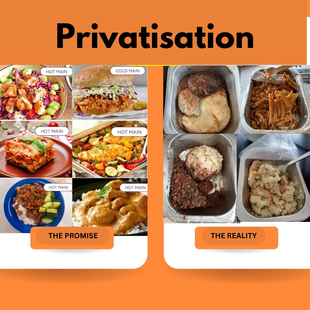 Privatisation never lives up to the promise.