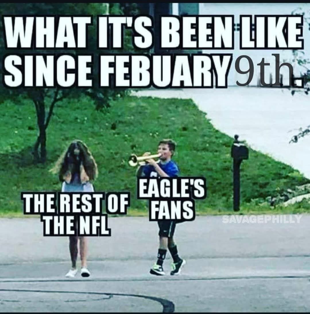 Yupppp 😂🤣😂🤣
#FlyEaglesFly  💚🦅🔥