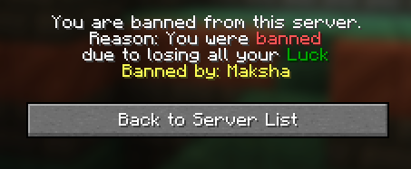 SealzsMC's tweet image. chungus nation got banned... #luckfinale