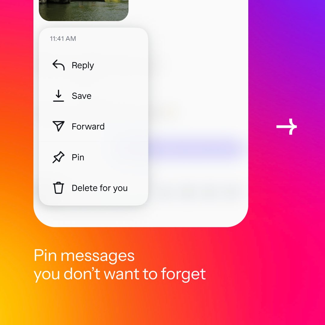 Updates to <a href="/instagram/">Instagram</a> DMs make it even easier and more fun to connect, including translations, scheduling and pinning messages and sharing songs without leaving the app.