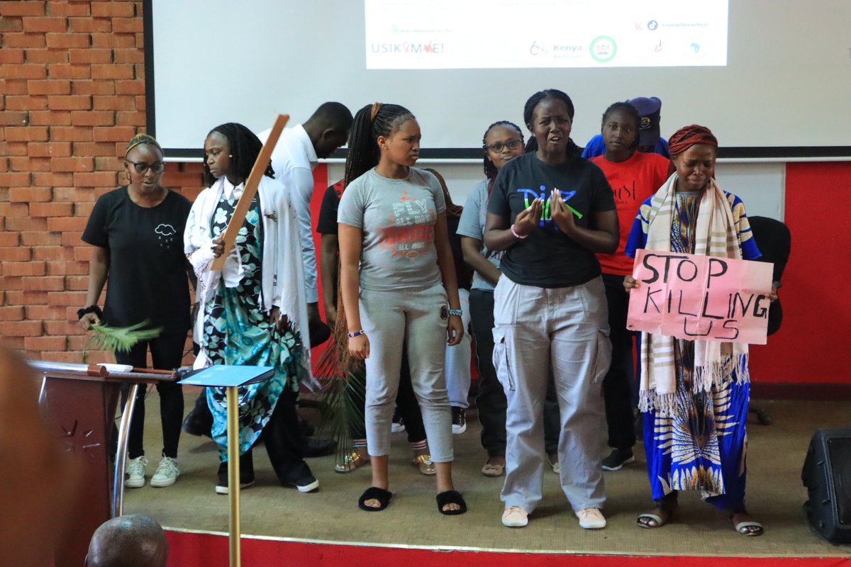Mutisya Mutie (@_mutisyamutie) on Twitter photo Last week my Council conducted a Femicide & GBV Awareness Forum where our speakers engaged us in riveting & inspiring discussions on the youth's use of civic education & activism in ending the crisis.
Future must be safe!
#EndFemicideKE
<a href="/NjeriWaMigwi/">Njeri Wa Migwi™</a> <a href="/nthokimutua/">Sharon</a> <a href="/KenyaRedCross/">Kenya Red Cross</a> Last week my Council conducted a Femicide & GBV Awareness Forum where our speakers engaged us in riveting & inspiring discussions on the youth's use of civic education & activism in ending the crisis.
Future must be safe!
#EndFemicideKE
<a href="/NjeriWaMigwi/">Njeri Wa Migwi™</a> <a href="/nthokimutua/">Sharon</a> <a href="/KenyaRedCross/">Kenya Red Cross</a>