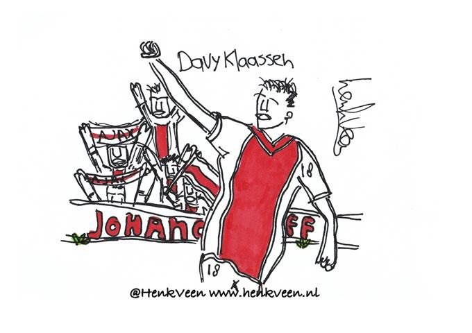 #WIN deze #AJAX #tekening ✍️ en #voorspel #AJAuni
#VOLG ons #BEIDE
en #RETWEET
<a href="/AjaxFanzoneNL/">AjaxFanzone.NL</a> 

Welkom bij de nummer 1 van Nederland
DAVY KLAASSEN 100  
<a href="/DavyKlaassen/">Davy Klaassen</a> 
AJAX ❤️
