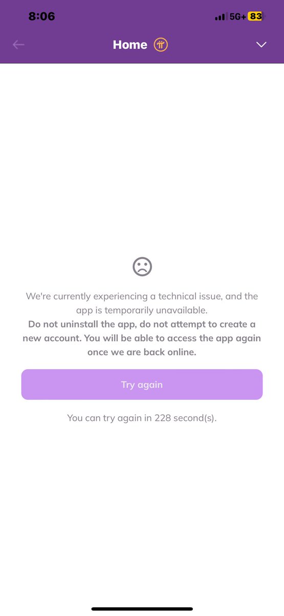 prestonkey1118's tweet photo. @PiNewsApp Anyone else having this issue? https://t.co/jusj2UMJFB