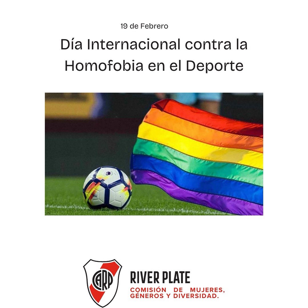 El 19 de febrero se conmemora el Día Internacional Contra la Homofobia en el Deporte, en honor a Justin Fashanu, el primer futbolista en dar a conocer públicamente su homosexualidad.
#homofobiaeneldeporte
