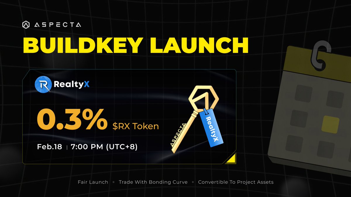 0xweb3_ti's tweet photo. The @RealtyX_DAO x @aspecta_ai BuildKey Sale is LIVE! 🚨🎉 Here's what you need to know! 🧠 #RealtyX #Aspecta #BuildKeySale

🏠 What's #BuildKey?
A blockchain and DAO-governed decentralized real estate investment fund that provides owners with exclusive access to a world-class portfolio of physical and virtual world properties. 🌍🏡

💡 Why You Should Care
Receive fractional property ownership, vote on DAO proposals, and possibly profit from high-potential projects! The future of property investing is now. 📈💰

🔑 How to Join:
Go to https://t.co/60YVESYwNU and reserve your place! ⏳

🤝 RealtyX + Aspecta
This collaboration is taking real estate into the Web3 space—open, efficient, and community-oriented. Join the future of property investment today! 🌐🏙
#Web3 #Blockchain #DAO #RealEstate