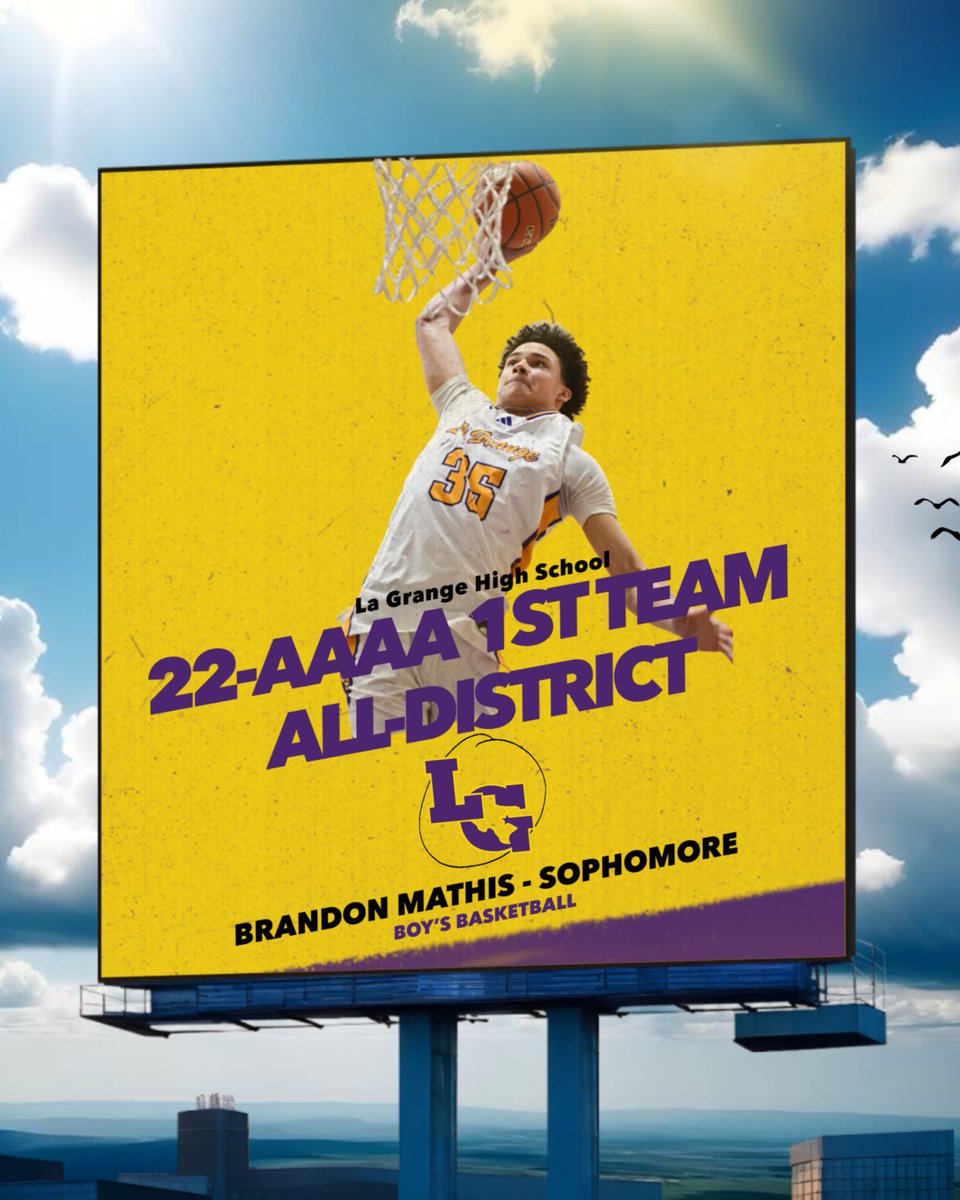 Congratulations to Brandon Mathis on being selected to the 22-AAAA 1st team All-District Team!  #DoingAGreatWork #OnTheProwl