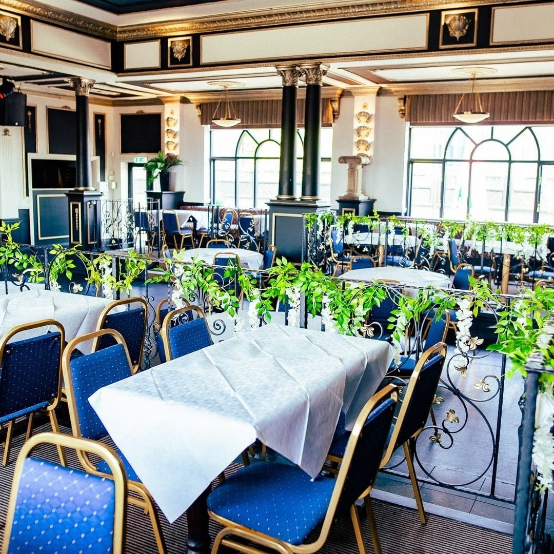 TrentFurniture's tweet image. Our Gold Harrow Stacking Chair is perfect for the interior of the Gold Room at the Dickens Inn, Middlesborough. Stackable furniture is a hassle-free choice for any space that requires flexibility. Find out more bit.ly/48aS9HJ
#eventspace #stackingchair