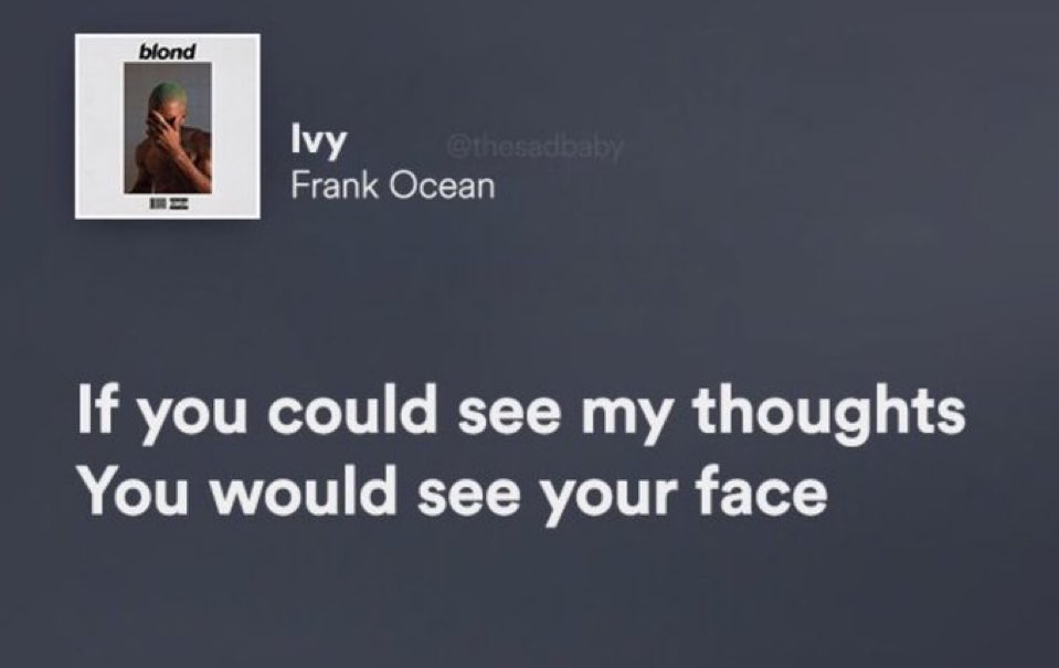 frank ocean.