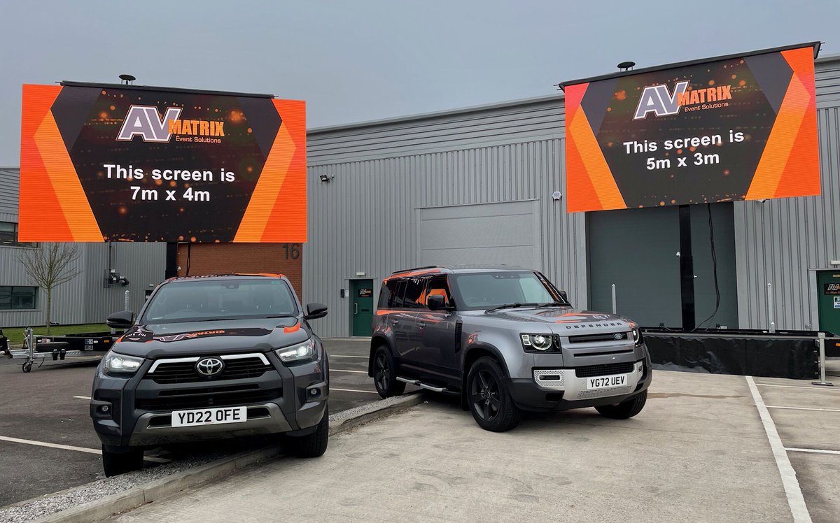 AVMatrix1's tweet image. To enquire about our LED screens hire, contact AV Matrix Ltd for more details. We’re keen to collaborate without a fuss.

🌐 av-matrix.com/led-screen-hire
📞 01937 844 320

#LEDscreenhire #MobileLEDscreen #OutdoorLED #OutdoorEvents #LEDscreens #LEDdisplays #eventprofs

7/7 end