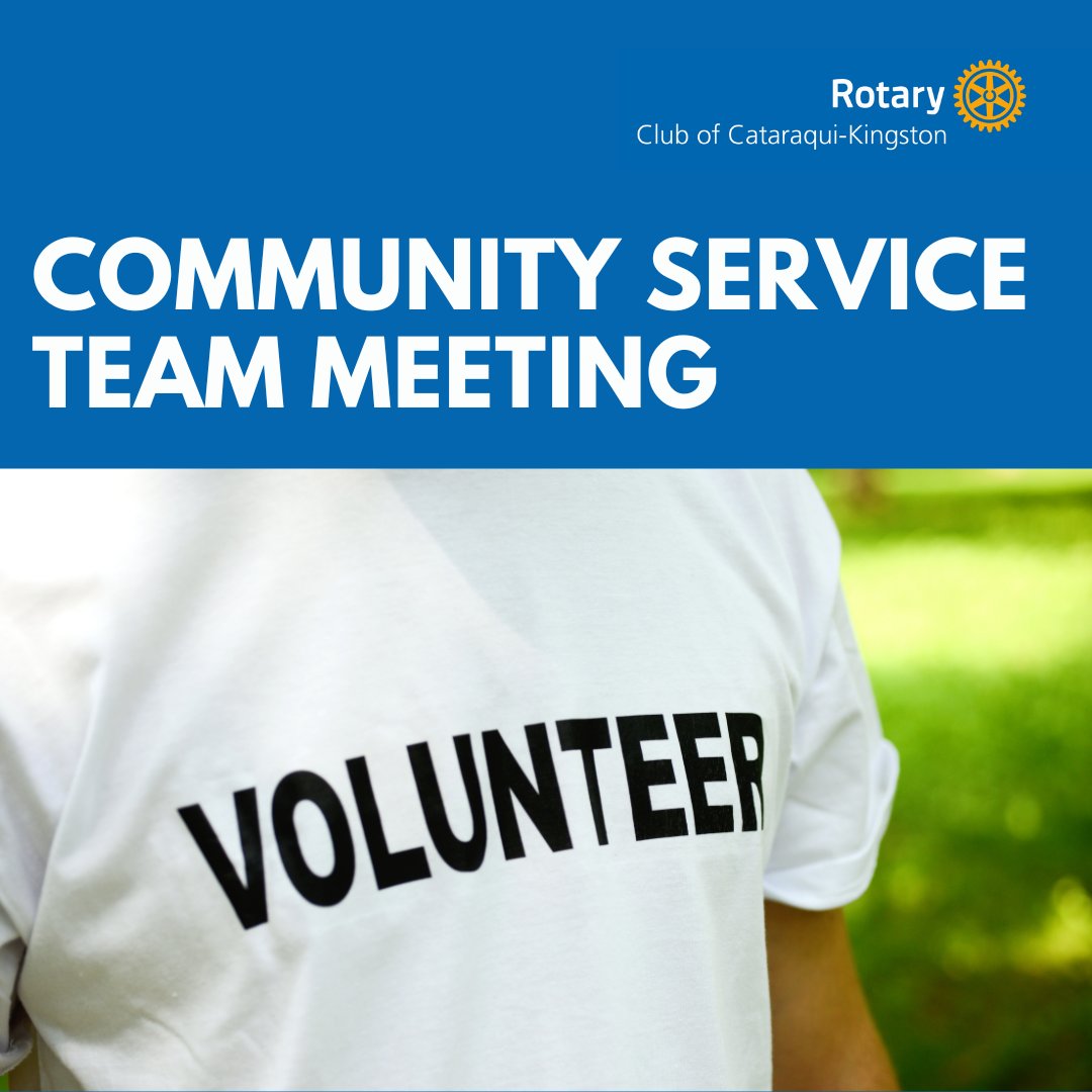 The Community Service Team oversees local grants twice a year and organizes service activities in the community. They're next meeting is Feb 27th #ygk #community #magicofrotary