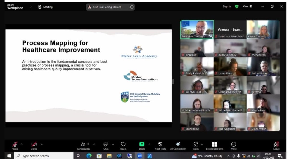 The Mater Lean Academy (@leanmater) on Twitter photo Thanks to the fantastic @eHealthIreland team for their participation in today's interactive healthcare process mapping workshop, a natural progression from their one-day Fundamentals of Process Improvement White Belt Programme. <a href="/DrSeanPTeeling/">Dr Seán Paul Teeling</a> <a href="/MaterTransform/">Mater Transformation</a> <a href="/UCDHealthSystem/">UCD IRIS</a> Thanks to the fantastic @eHealthIreland team for their participation in today's interactive healthcare process mapping workshop, a natural progression from their one-day Fundamentals of Process Improvement White Belt Programme. <a href="/DrSeanPTeeling/">Dr Seán Paul Teeling</a> <a href="/MaterTransform/">Mater Transformation</a> <a href="/UCDHealthSystem/">UCD IRIS</a>