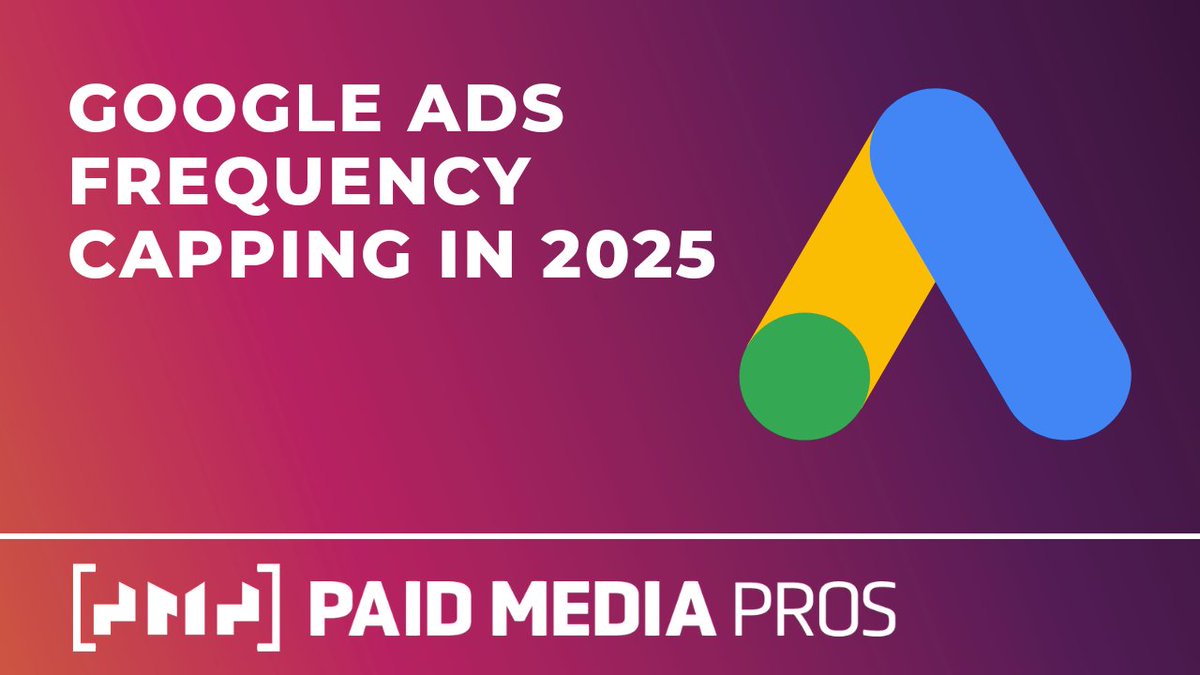 Joe Martinez (@milwaukeeppc) on Twitter photo In today's <a href="/PaidMediaPros/">Paid Media Pros</a> video, I talk about how #GoogleAds frequency capping differs between Display and Video campaigns. I also briefly talk about how the changes to Video Action campaigns this year will impact your frequency capping settings. >> youtu.be/IvKGBjH0E5I In today's <a href="/PaidMediaPros/">Paid Media Pros</a> video, I talk about how #GoogleAds frequency capping differs between Display and Video campaigns. I also briefly talk about how the changes to Video Action campaigns this year will impact your frequency capping settings. >> youtu.be/IvKGBjH0E5I
