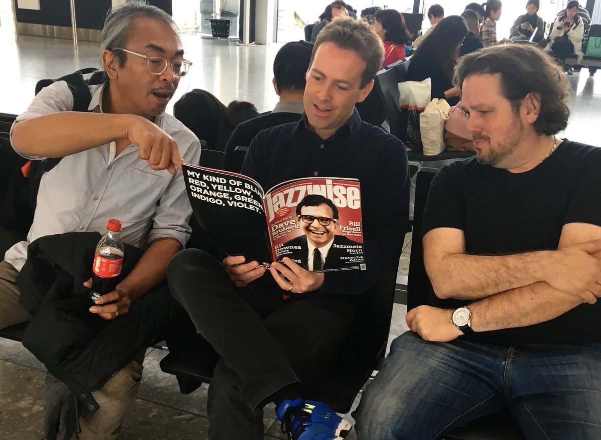 Reading <a href="/Jazzwise/">Jazzwise</a> at London Heathrow Airport is the most British thing you can do.